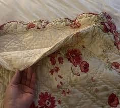 Set Of 2 POTTERYBARN Sage Green Ivory Quilted Floral 24” Square Pillow Sham | eBay