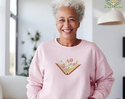 Floral Book Machine Embroidery Design, Spring, Summer ...