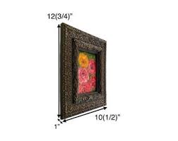 Flower Painting Oil on Board Framed Colorful Art Decor Gift - Etsy