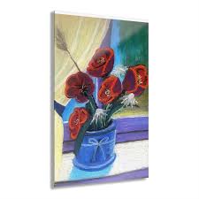 Vibrant Flower Acrylic Print - French Cleat Hanging Wall Art | eBay