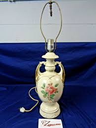 Antique Style 2 Handled Lamp with No Shade- Works | eBay