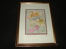 THE ALEXANDRA ROSE - PICTURE PAINTED IN CRAYON BY J. G. ...