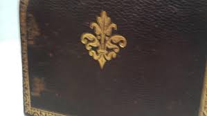 Vintage Leather Like Wrapped Burgandy Bookends – Traditional ...