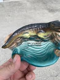 Vintage FLORIDA Alligator Crocodile UNIQUE Tray Ashtray Cigar Cigarette ❤️sj7m4s | eBay