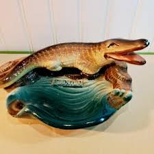 Retro Plastic Florida Gator Souvenir Dish/ashtray - Etsy