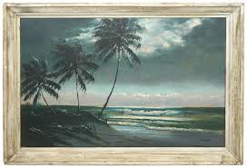 Sold at Auction: Livingston Roberts, Highwaymen Livingston Roberts Signed Painting