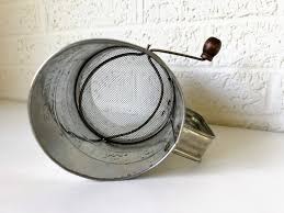 Vintage Leigh Bromwell 3-cup Metal Sifter | Farmhouse Décor ...
