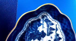 Mettahedeeh Portugal Blue dish porcelain.6" L. | eBay