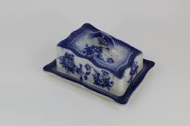 Lot - Flow Blue: Cheese Dish and Underplate3