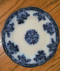 ca. 1891-1894 Antique New Wharf Pottery "Waldorf" Flow Blue ...