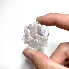 Purple Fluorite Flower Carving | Mercari