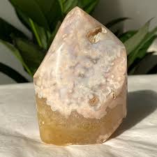 425g Natural Druzy Flower Agate Flame Crystal Quartz Gift ...