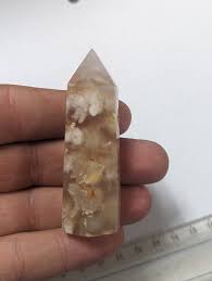 Cherry Blossom Agate Polished Obelisk Tower - Etsy