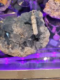 Polished Wire Wrapped Crystal Pendant – The Pearl of Door County