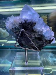 2330g Rare Large particle Natural blue fluorite Quartz Crystal Mineral Specimen | eBay