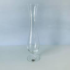 BOHEMIAN CRYSTAL VASE, 10" T Bohemian Czech Lead ...