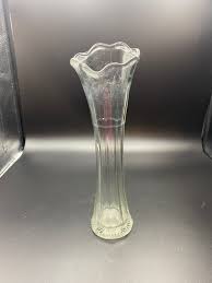 Clear Swung Vase Paneled Sides - Etsy