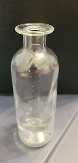 Vintage Apothecary Type Wave Glass Bottle | eBay