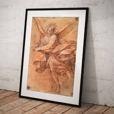Procaccini Camillo, Flying Angel Art Print by Everett - Everett On Demand