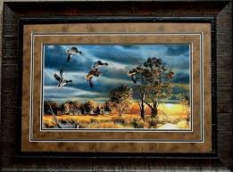 Jim Hansel Morning Mallards Duck Art Print-framed 27.5 X 20.5 - Etsy