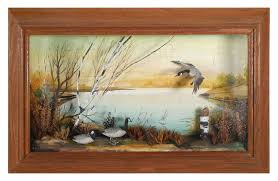 Sold at Auction: Shadow Box Sporting RG Rodell Art Diorama