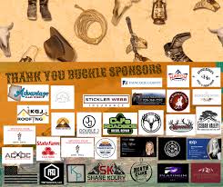 Horseless Rodeo: THANK YOU BUCKLE SPONSORS | Linden ...