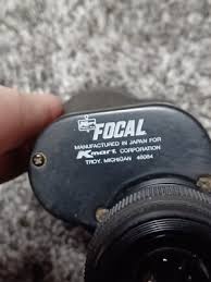 Vintage 7 x 35 FOCAL Binoculars - Left Small Lens Cracked | eBay