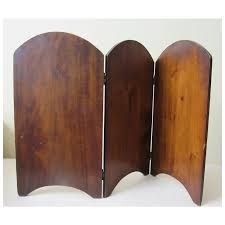 Hand-Painted Table-top Folding Screen. For Sale at Ruby Lane