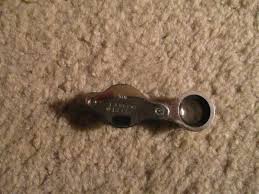 Vintage 10x Selsi Doublet Folding Magnifying Glass | #3824093387