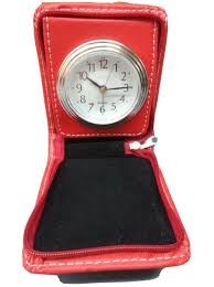 Vintage Compact Red Travel Alarm Clock - Set of 2 NIB ...