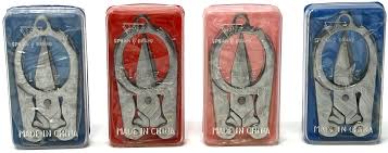 4-Pack Portable Folding Scissors 3.5" With Small Case ...