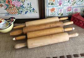 Wood Rolling Pin Vintage Rolling Pins Antique Rolling Pins ...