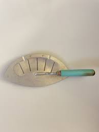 Vintage 1950's Foley Aluminum Hand Held Pot Pasta Strainer ...