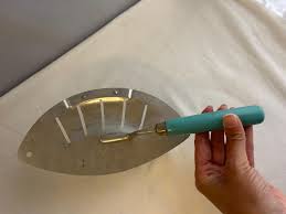 Vintage Foley Pot Strainer Aluminum W/ Aqua Green Wooden ...