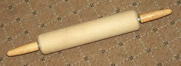 Vintage wood wooden rolling pin 17" | eBay