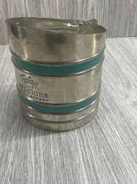 Foley Sift Sifter Sift-Chine Triple Screen Sifter 5" tall 5 ...