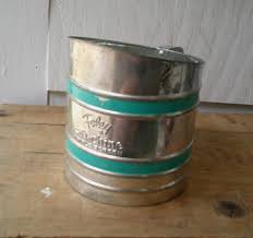 Vintage Foley Sift-chine Triple Screen Sifter Blue Band - Etsy