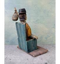 Sold at Auction: Santo Nino de Atocha Bulto Folk Art Carving