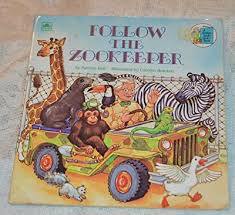 Follow the Zookeeper (A Golden Look-Look Book) | eBay