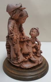 Giuseppe Armani Terracotta Three Children Reading Tableau Figurine c1975-1988 | eBay