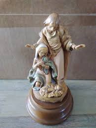 Fontanini Simonelli Italy 799 Depose Holy Family Silent Night Music Box TG8 | eBay