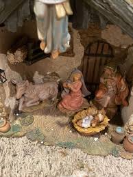 Fontanini 5" Scale 6 Figure Nativity with Lighted Stable ...