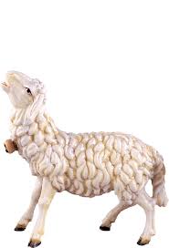 Sheep bleating H.K. Woodcarving, nativity and chess set in ...