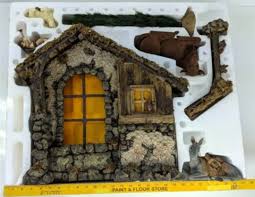 Kirkland 562001 LARGE 18 pc Nativity Set Scene Hand Painted ...