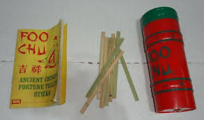 Vintage Foo Chu Ancient Chinese Fortune Telling Sticks, in ...