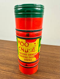 Vintage 1965 Foo-chu Fortune Telling Sticks Game by Lakeside ...