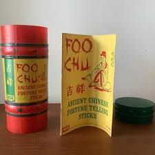 Vintage Foo Chu Fortune Telling Sticks With Instructions. - Etsy