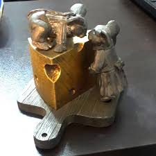Ricker | Accents | Mice Cheese Pewter Collectable | Poshmark