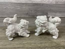 Dog White Porcelain & Pottery Antique Chinese Figurines & Statues for sale | eBay