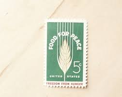 Set of 10 Food for Peace Stamps, 5 Cent, Unused US Stamps, Vintage Collectible Stamps - Etsy UK